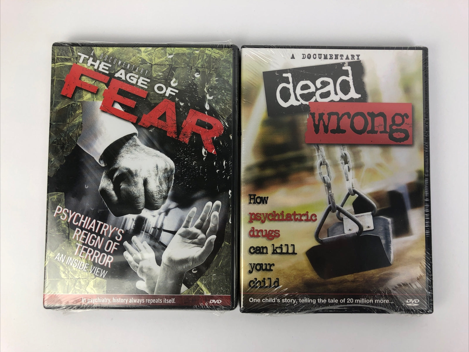The Age of Fear Psychiatry's Reign of Terror + Dead Wrong - 2 X Documentaries