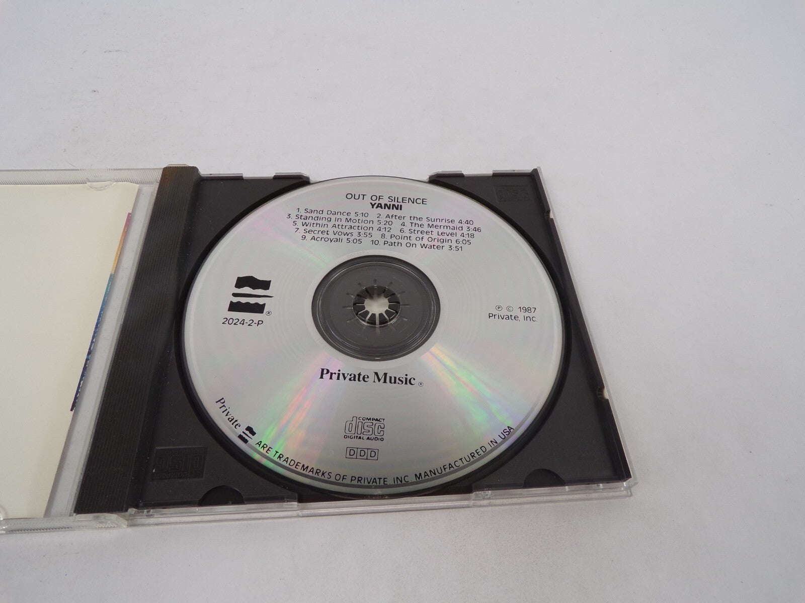 Yanni Out Of Silence Sand Dance After The Sunrise Standing In Motion The MeCD#71