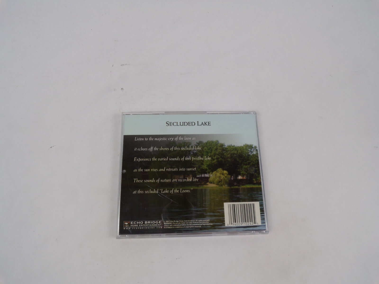 Soothing Sounds For Body And Soul Beautiful Sounds Of Nature Secluded Lake CD#68