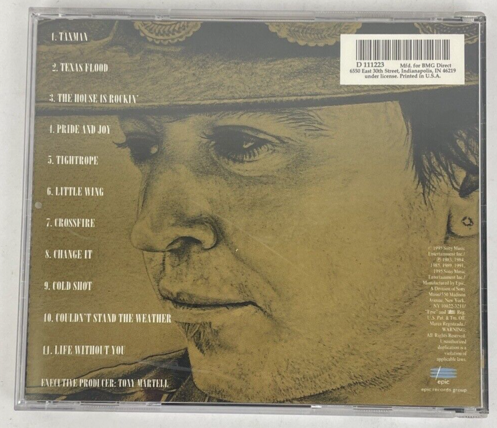 Stevie Ray Vaughan and Double Trouble: Greatest Hits Digital Audio CD 1995 Sony