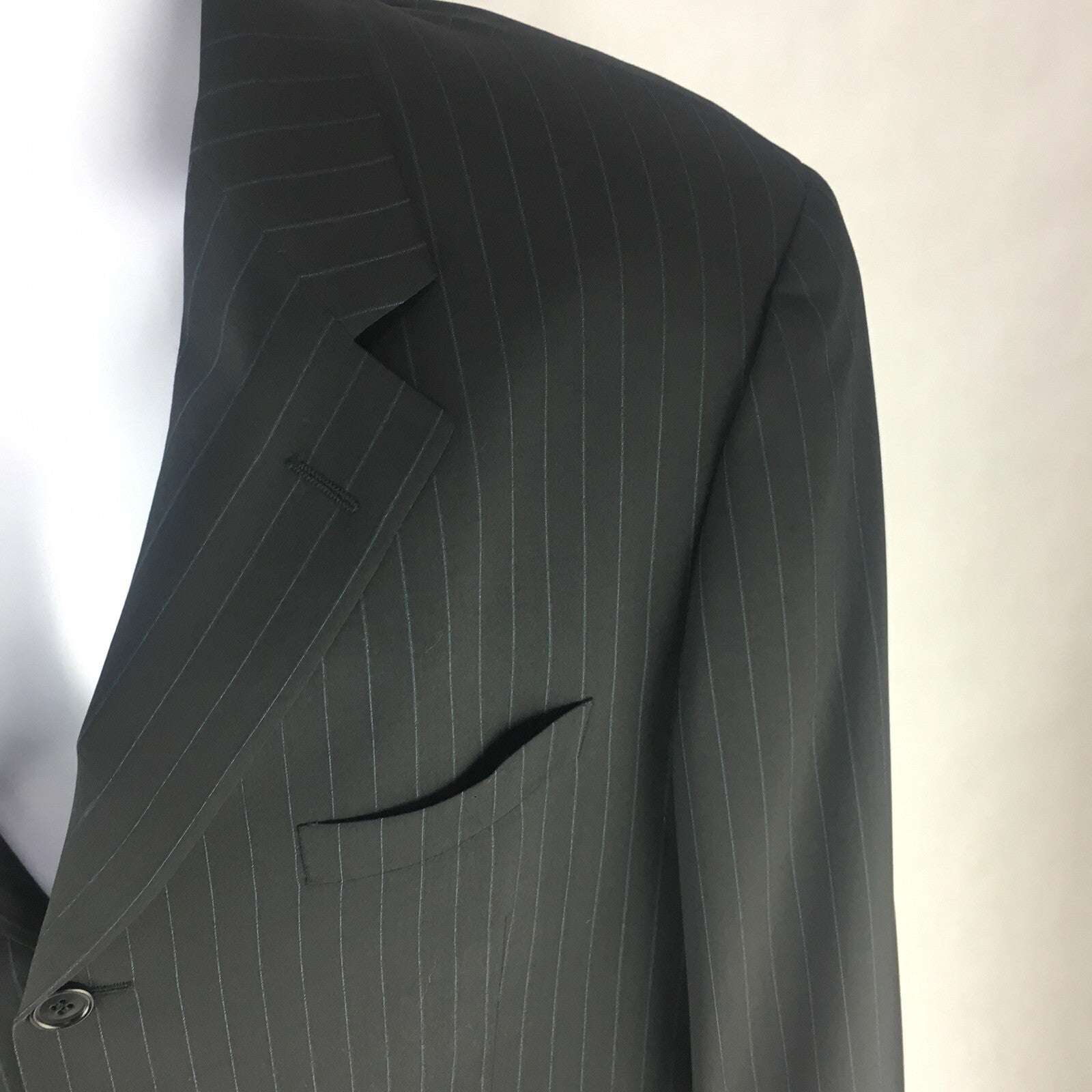 Cerruti 1881 -  2 Piece Suit - with Trousers -  Wool Black 54 IT XL