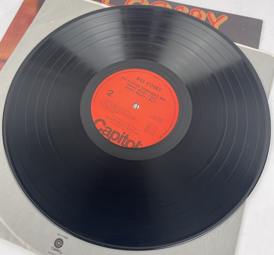 Bill Cosby - My Father Confused Me.. What Must I Do? Lp ST11590 Vinyl 1977 US
