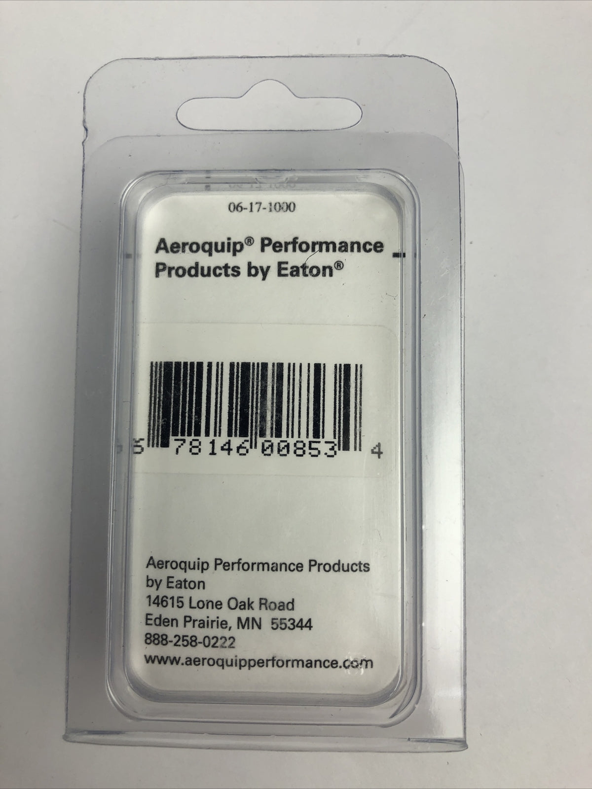 Eaton Aeroquip Performance FCM3716 Blue Anodized Aluminum -10AN Flare Plug