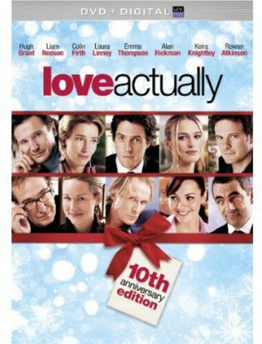 Love Actually DVD Video Hugh Grant Liam Neeson Emma Thompson ROM COM NEW Sealed