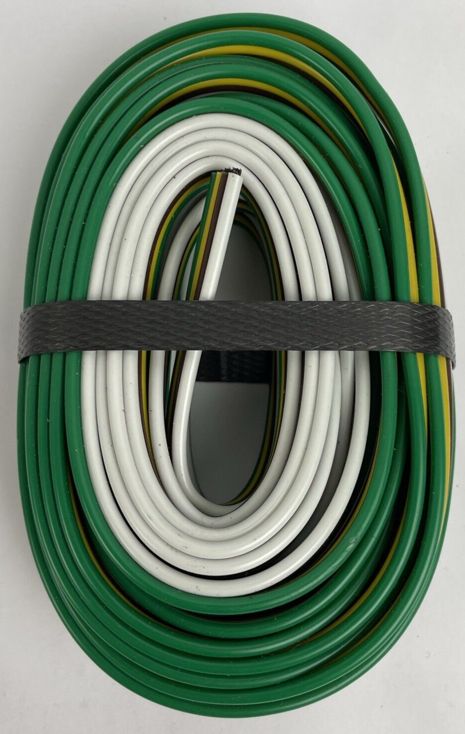 Reese Towpower 85205 25 foot 4-way bonded trailer wiring harness 16 gauge copper wire flat connector