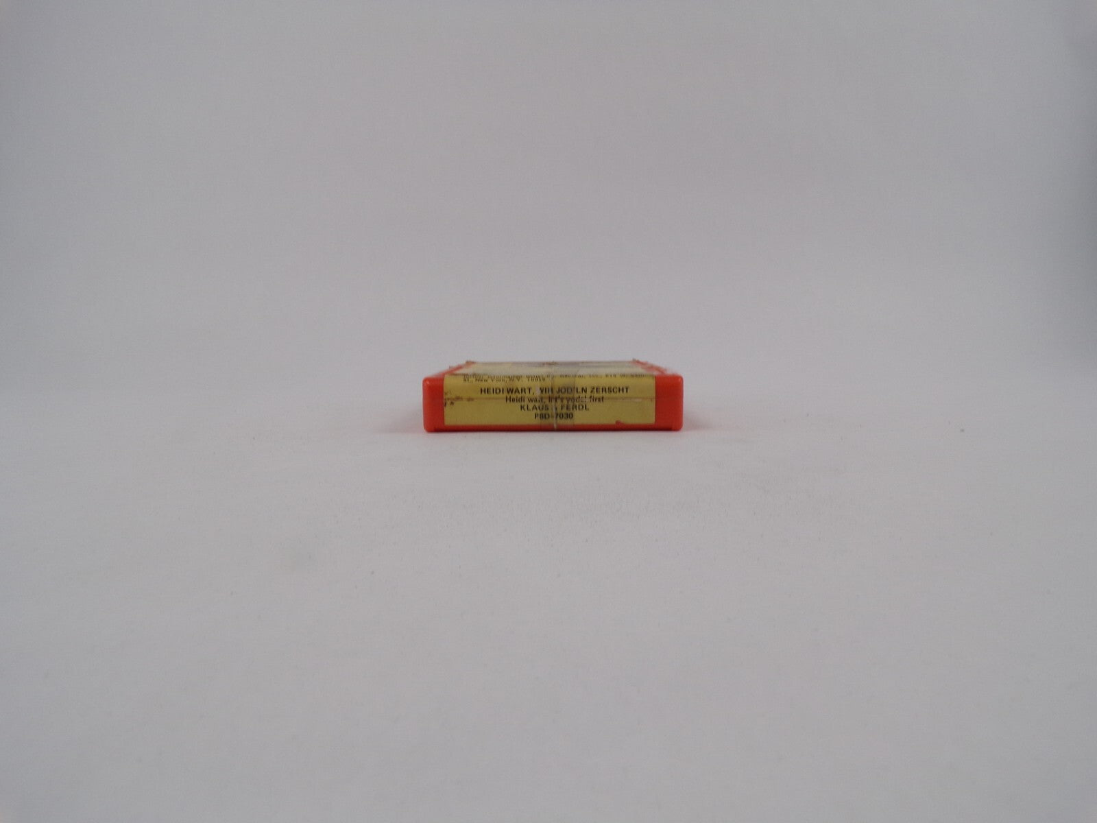 Klaus u.Ferdl Heidi Wart' Wir Jodeln Zersclnt Stereo Tape Cartridge