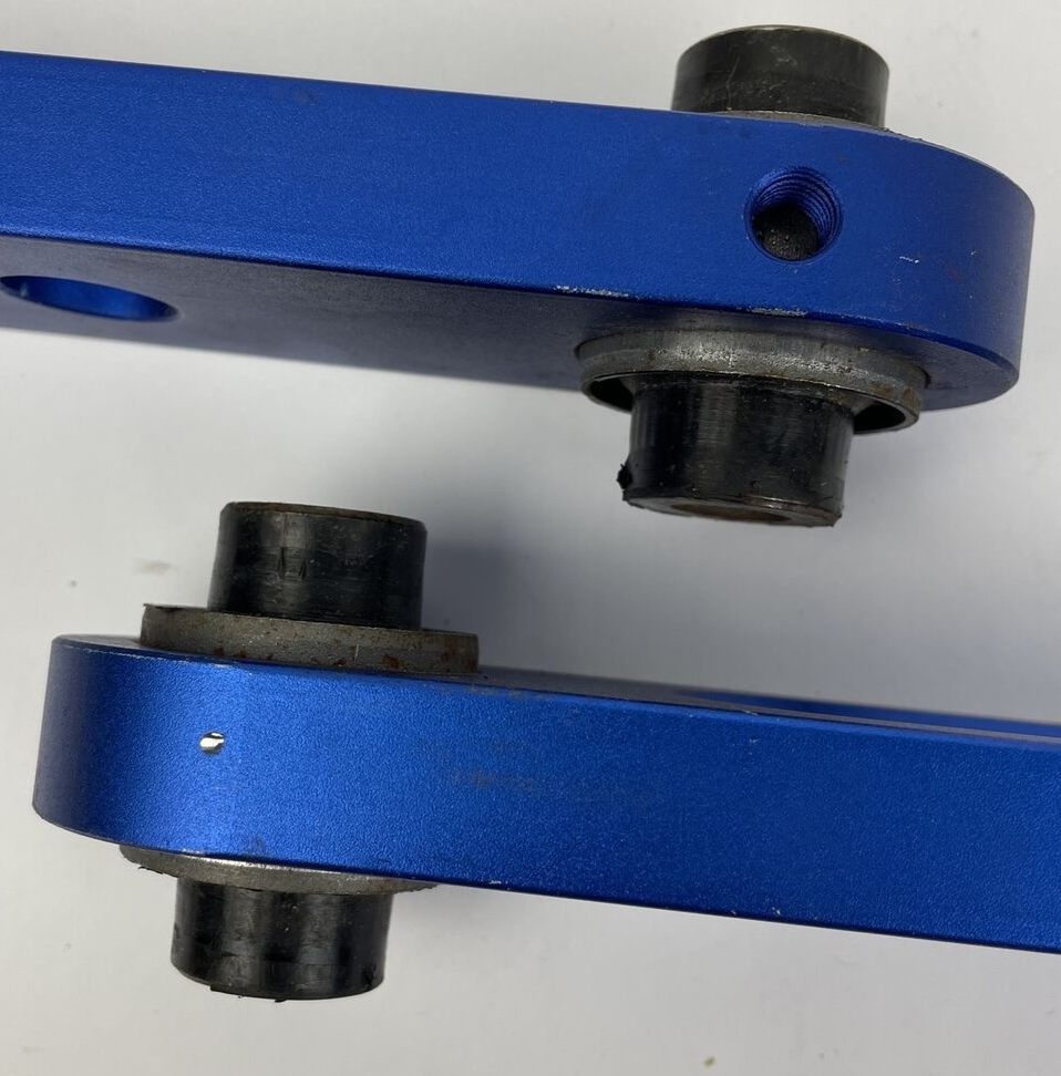 Megan Racing rear control arm bar blue