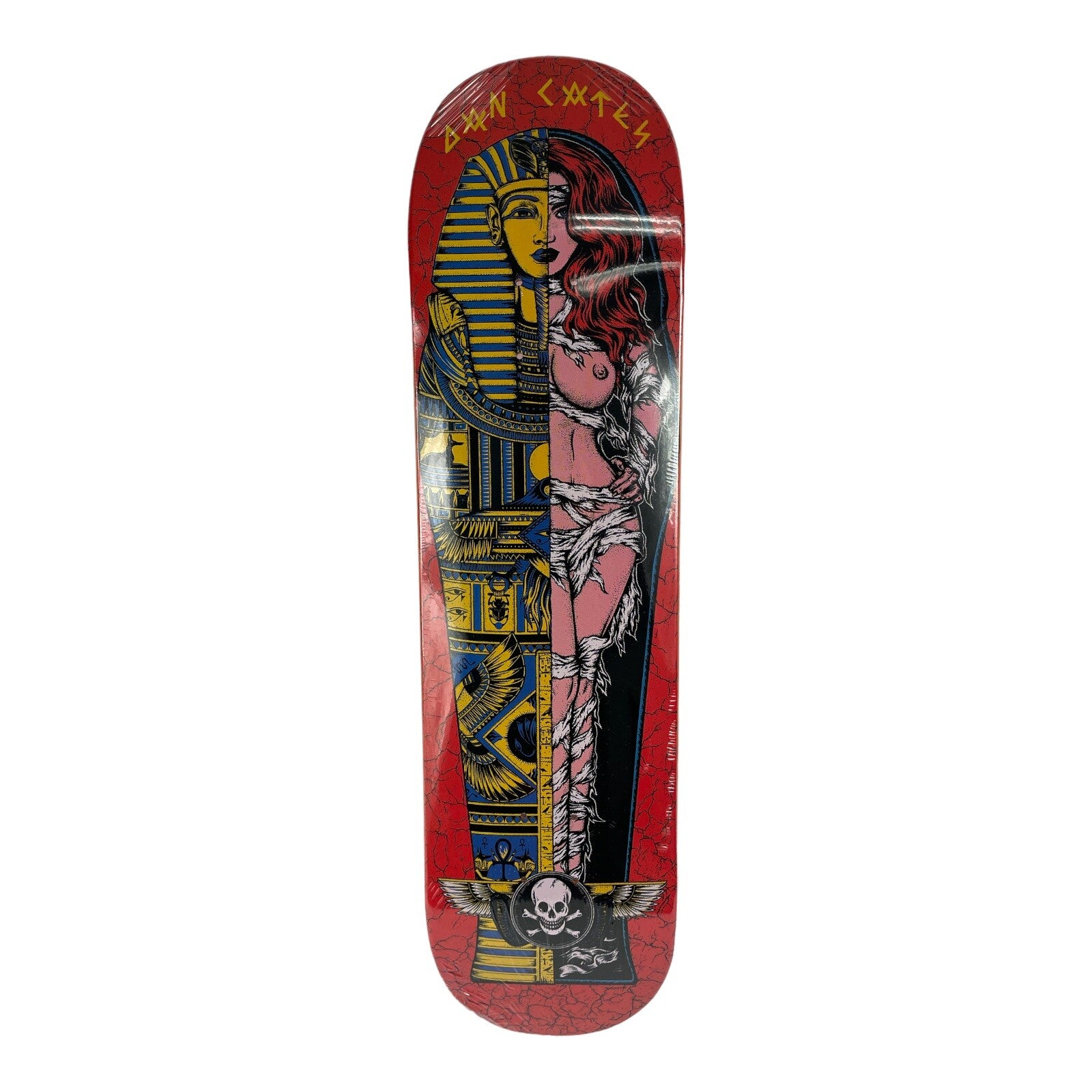 Dan Cates Mummy Pro deck - Death Skateboards 8.5 " Tapered Square FA Nose