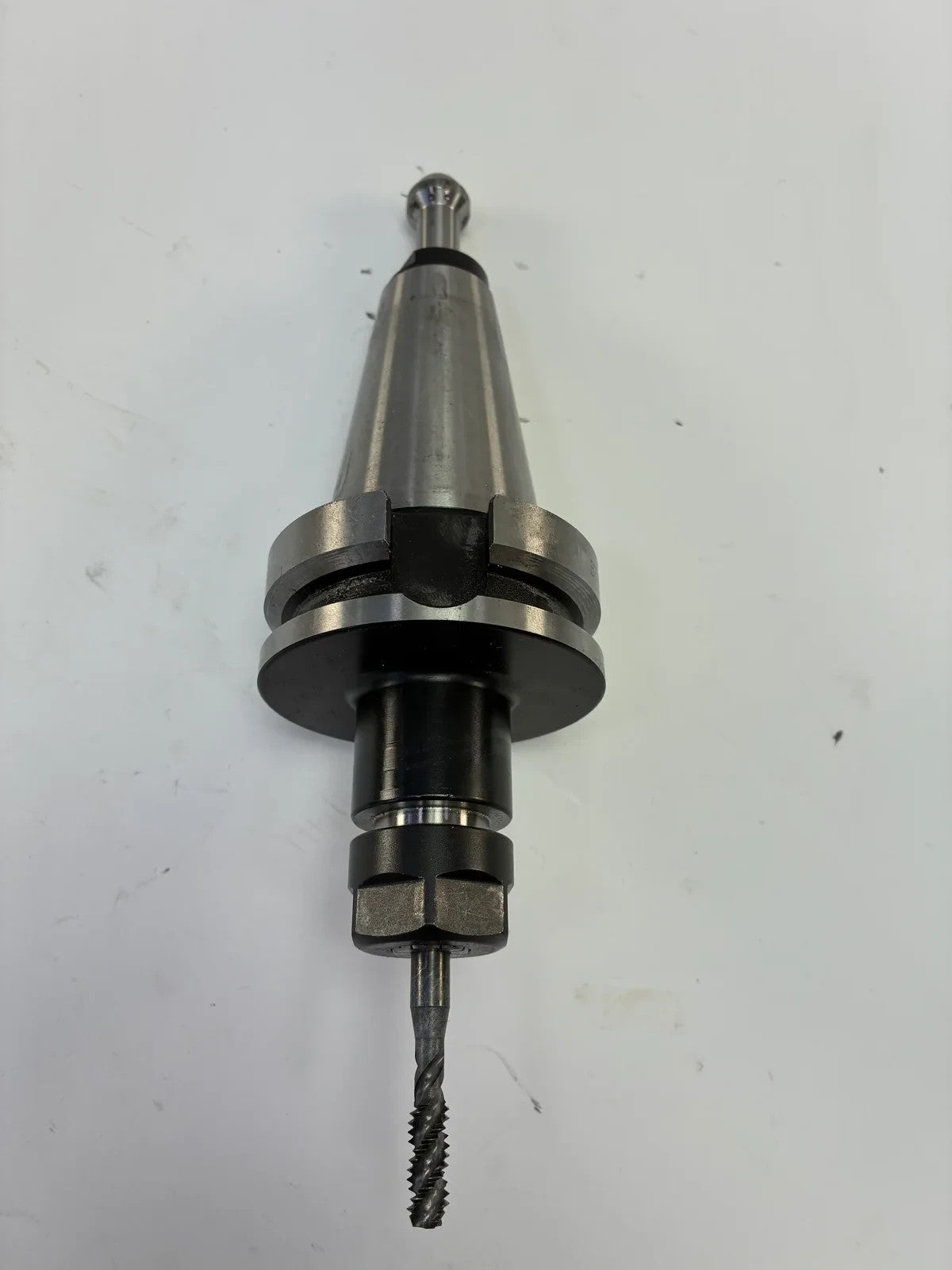 BT40 ER16-70L CNC Collet Chuck Tool Holder with Pull Stud and Tap