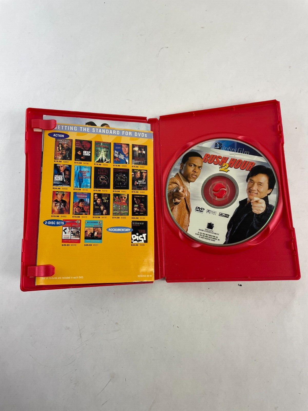 Rush Hour 2 Brett Ratner Film DVD Chris Tucker Jackie Chan
