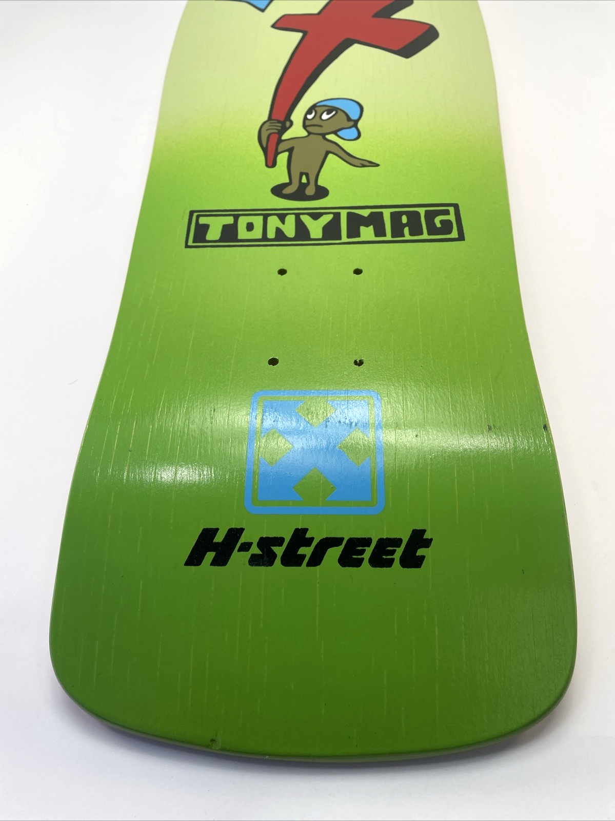 Tony Magnusson H Street Kid And Cross  Reissue 1980s Wood Hell Concave In Shrink