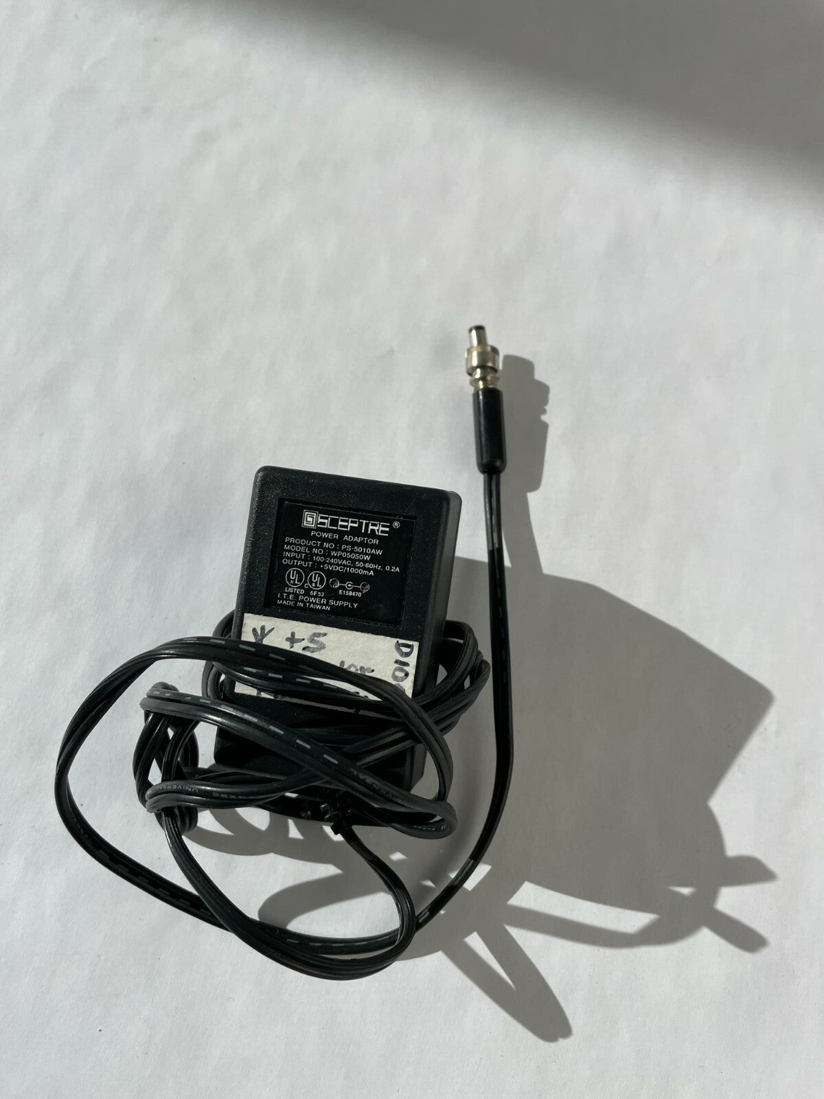 Genuine Sceptre Ac Adapter WP05050W Output 5 V 1000 mA Power Supply Adapter A81