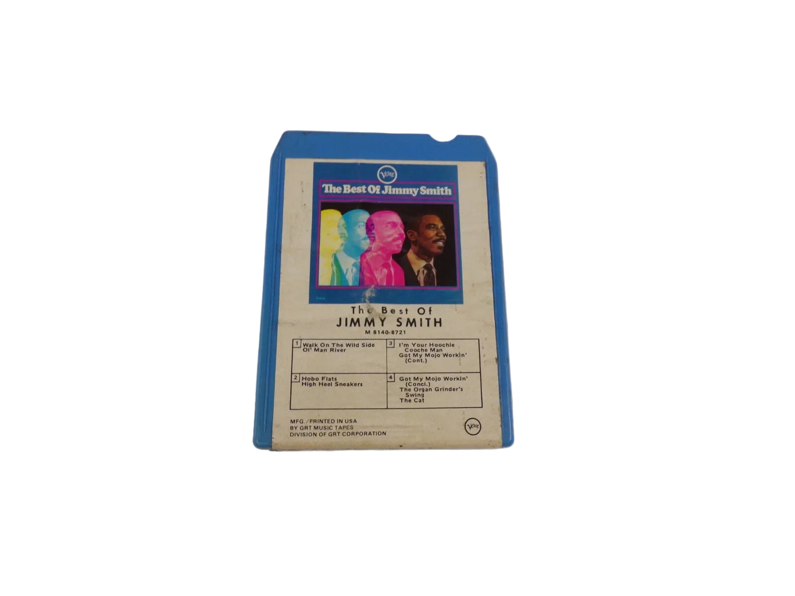 The Best Of Jimmy Smith Walk On The Wild Side The Cat Stereo Tape Cartridge