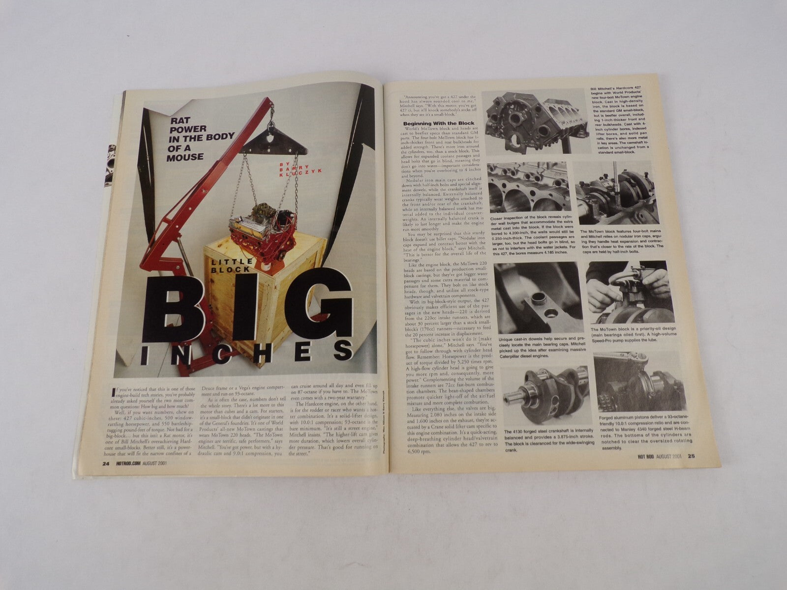 July 2001 Hot Rod Magazine Streetable Funny Cars Double Your Horsepower! Turbo