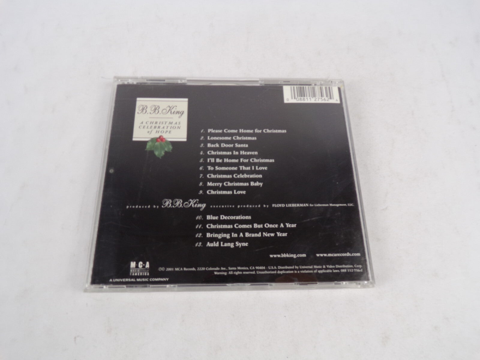 B.B.King A Christmas Celebration Of Hope Please Come Home For Christmas CD#19