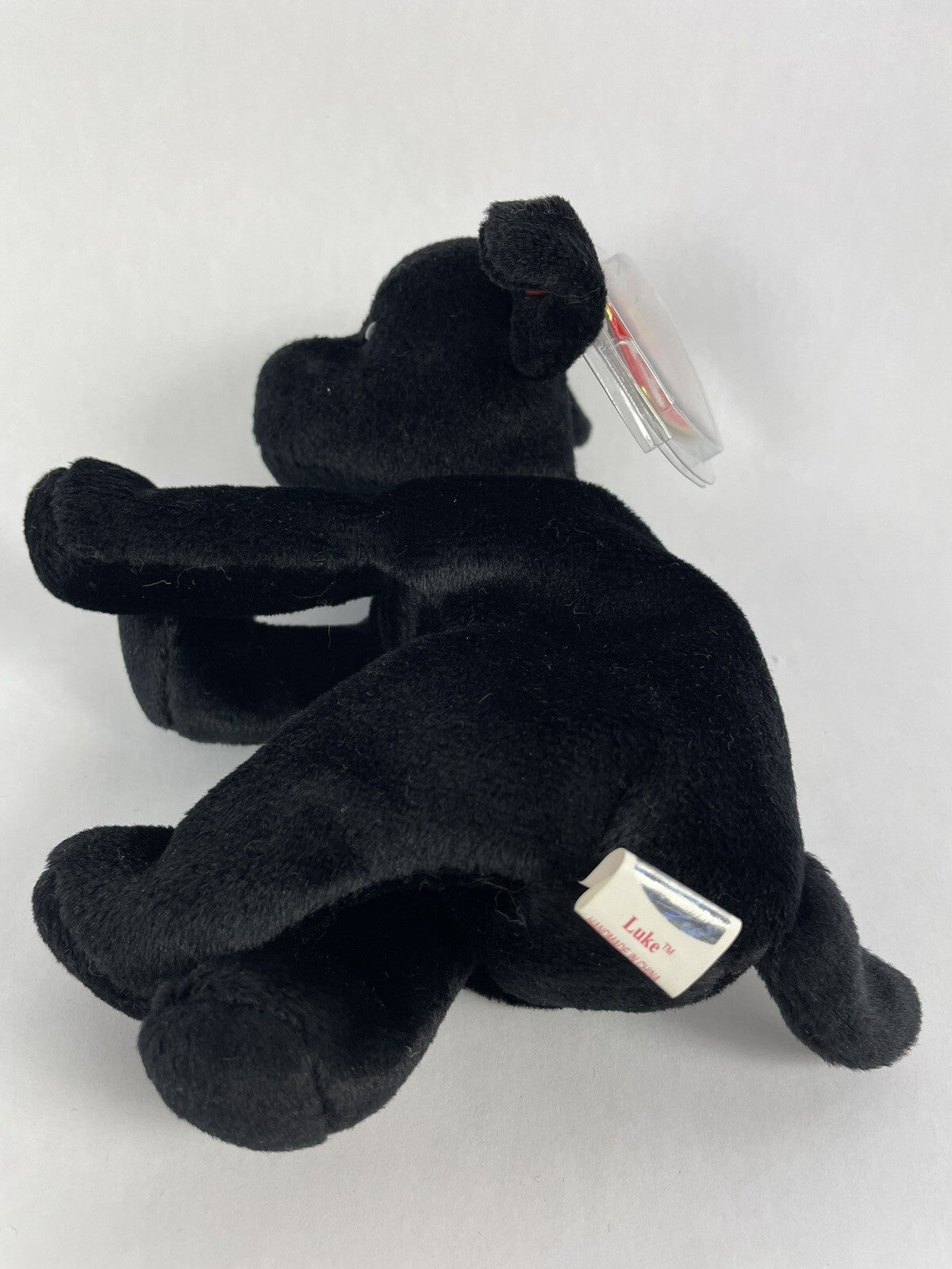 Rare TY LUKE Beanie Baby 1998/1999 with Tag Errors Holographic