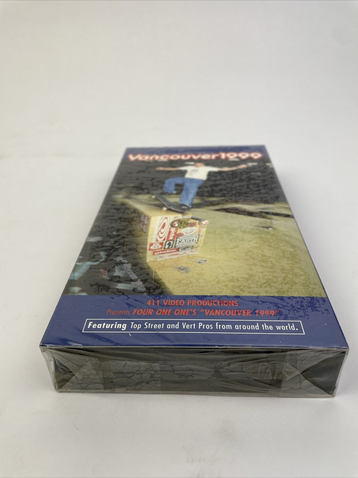411 Video Magazine Vancouver 1999 factory sealed VHS skateboarding contest video.