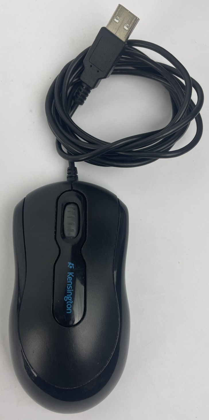 Kensington Wired Optical Mouse, K72356, M01059, 1600 DPI, 96g/3.4oz Corded USB