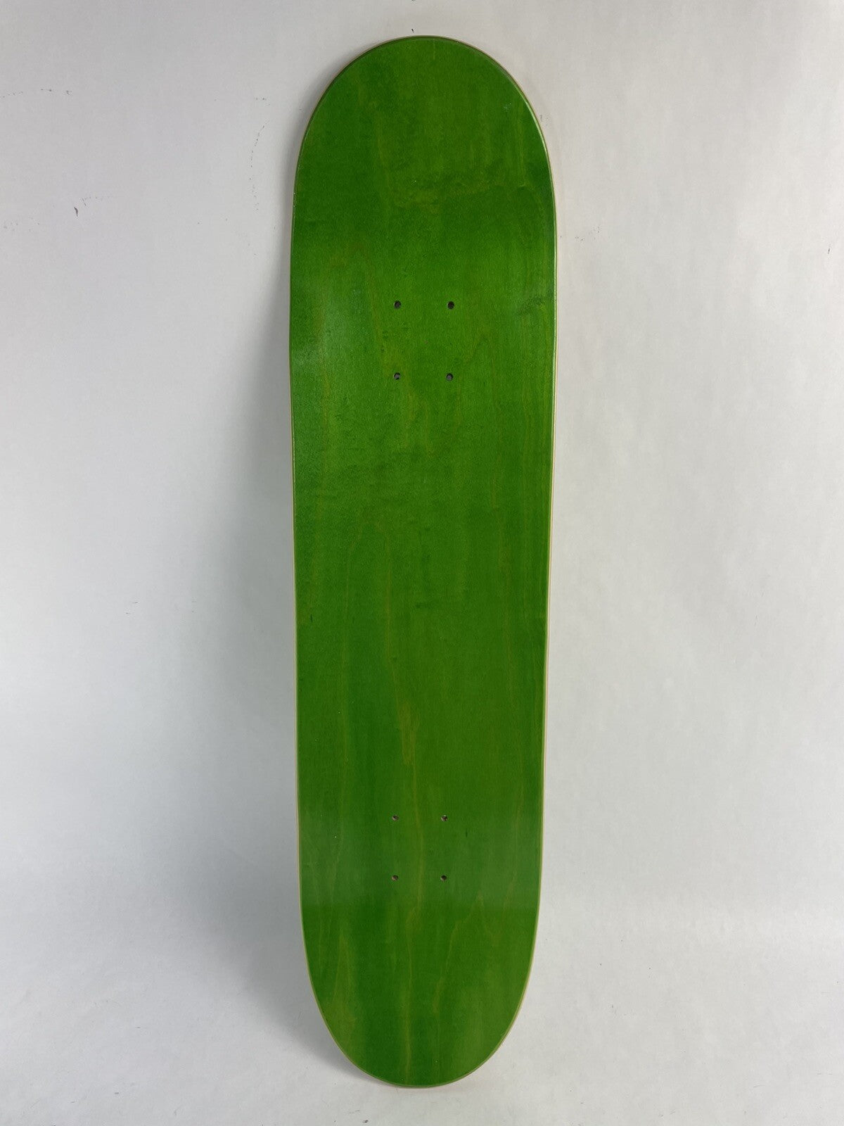 Platinum Gorilla Cannabis Week 8.125-inch hard rock maple skateboard deck with included grip tape.