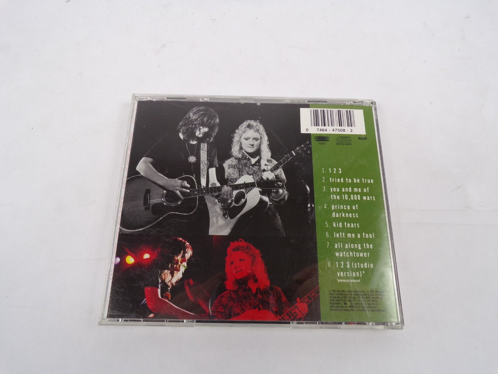 Indigo Girls Live Back On The Bus Y'All Left Me A Fool All Along The Watch CD#26