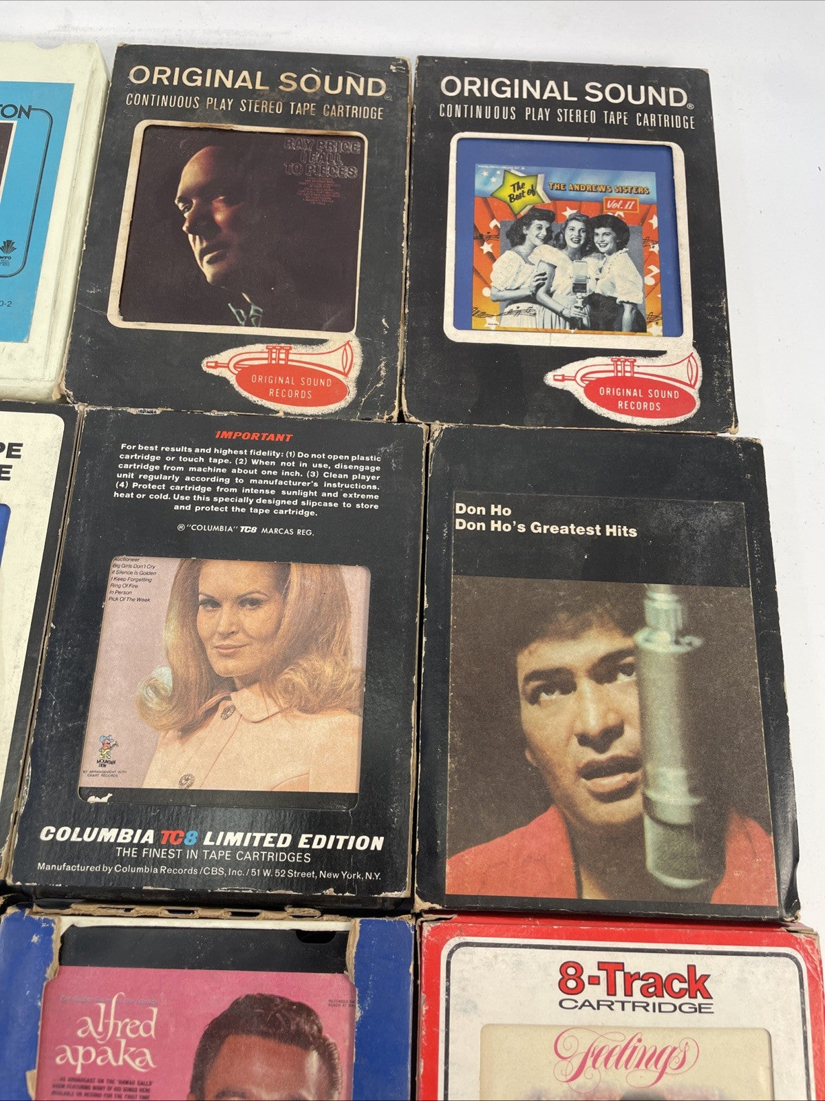 8 Track Audio Music Tapes Lot Of 24 Crazy Assortment of Genres Frank Sinatra