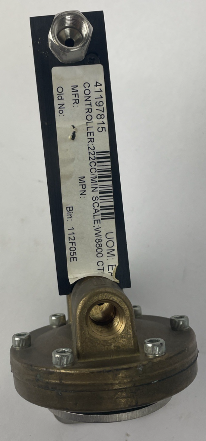 BROOKS Instruments SHO-RATE Glass Tube Variable Flow Meter # 1350GBM3BAJQ1AAA