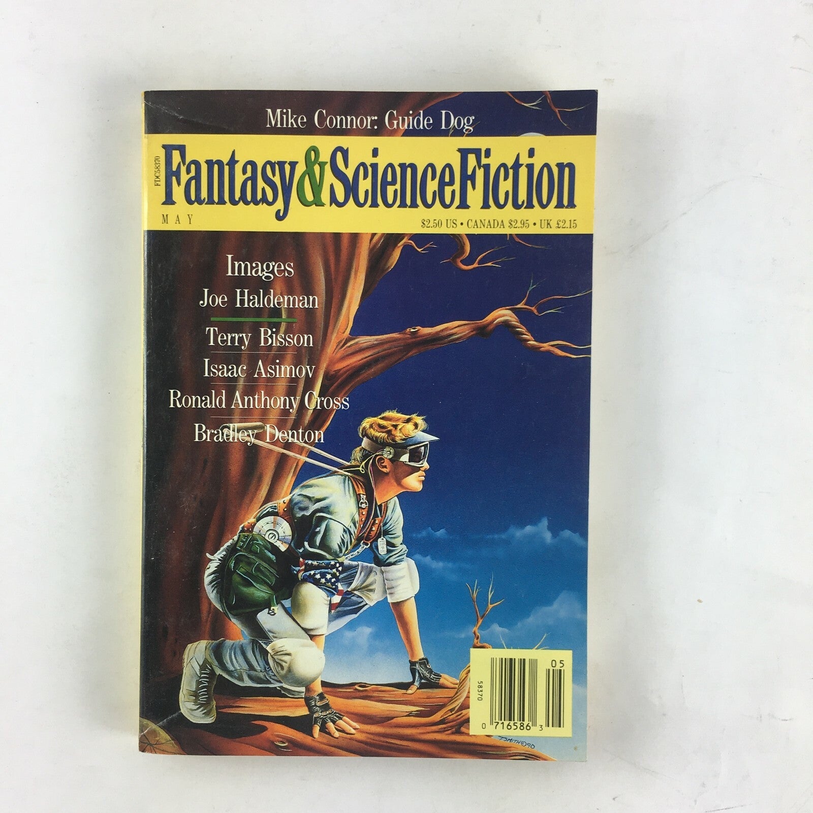 May Fantasy&Science Fiction Magazine Joe Haldeman Terry Bisson Issac Asimov