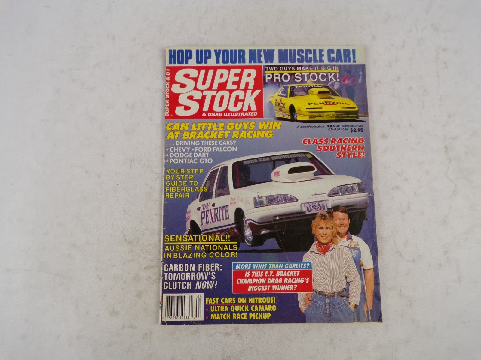 September 1988 Super Stock & Drag Illustrated Hop Up Your New Muscle Car! Two