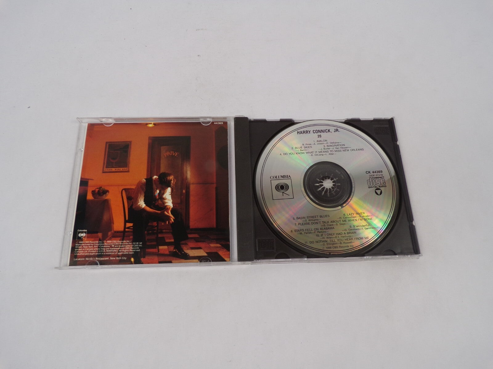 Harry Connick Jr. Avalon Blue Skies Imagination Do You Know What It Means CD#70
