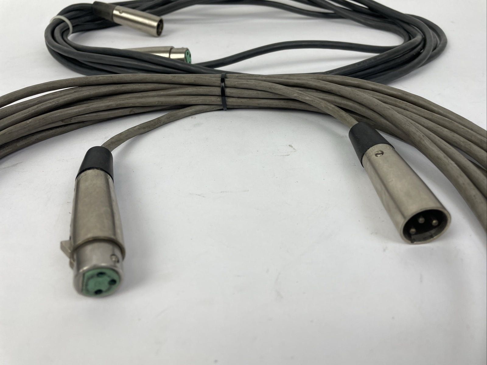2 x SWITCHCRAFT XLR Microphone Cable Male To Female 3-Pin Mic Audio Lead