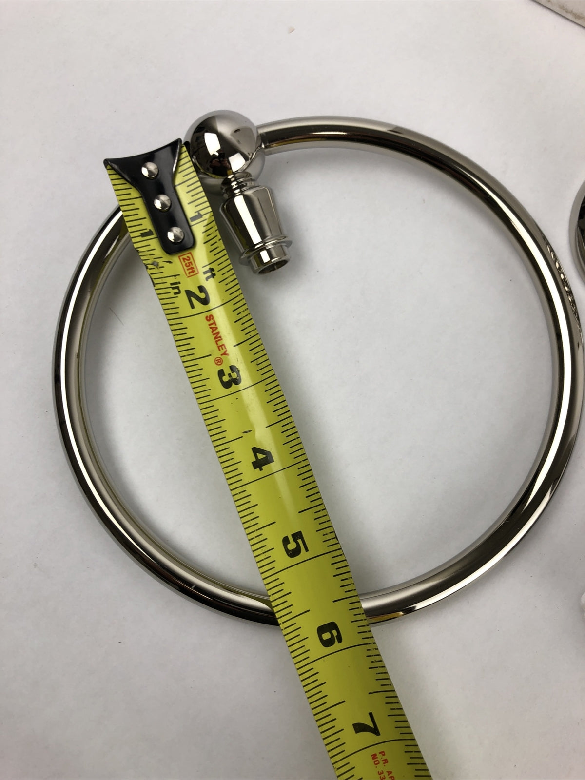 California Faucets 50-TR-PN Bathroom Towel Ring in Polished Nickel * Beautiful 