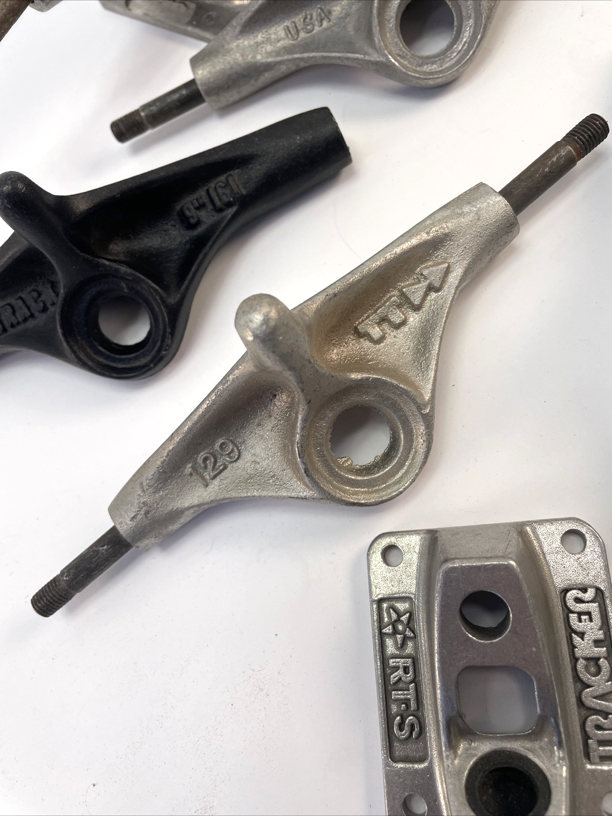 Vintage Tracker Trucks Skateboard Truck Parts Dart RTS RTX Base Plates Hangers