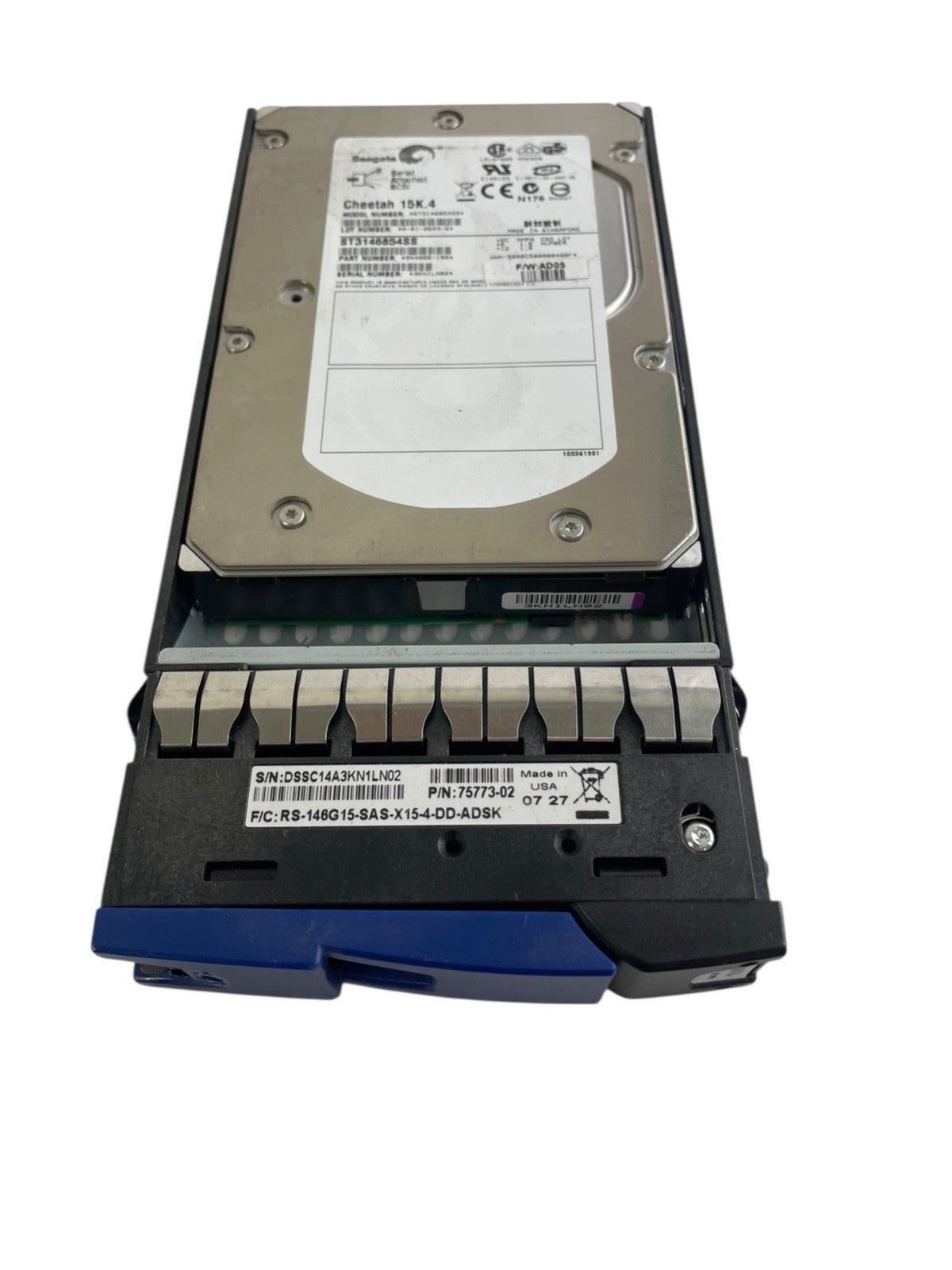 Seagate Cheetah 15K.4 146GB 15000RPM SAS 3Gbps 8MB Cache 3.5-inch