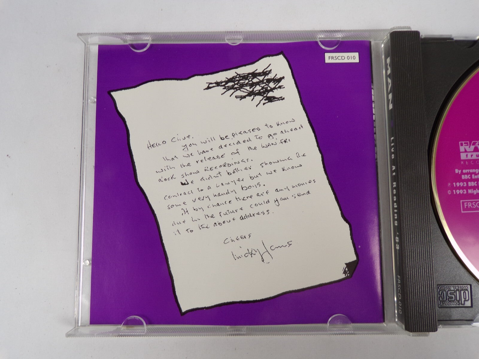 MAN Live At Reading 83 CD #21
