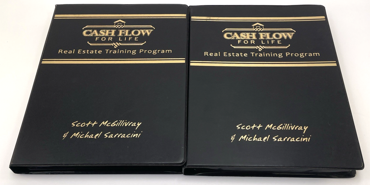 Cash Flow For Life Real Estate Training Program Manuals DVDs Vol. 1 & 2
