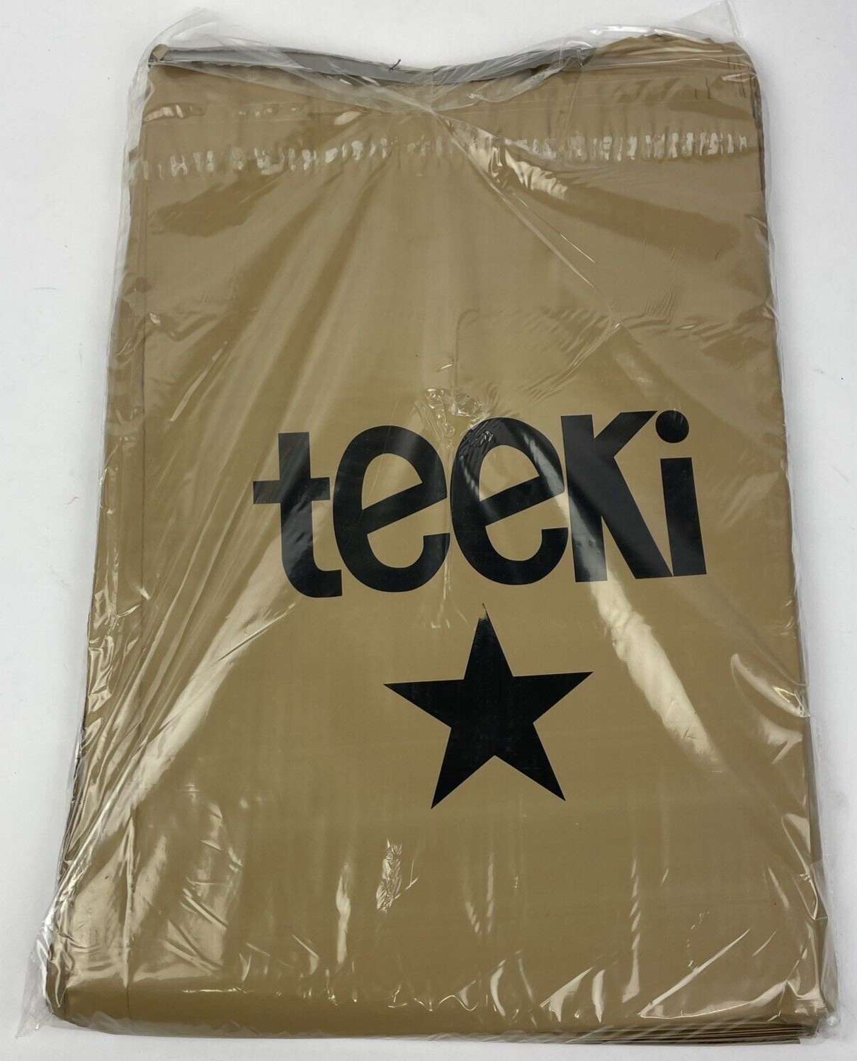1000 x 10" x 13" Poly Mailers Shipping Bags Envelopes Beige TEEKi Design Bag