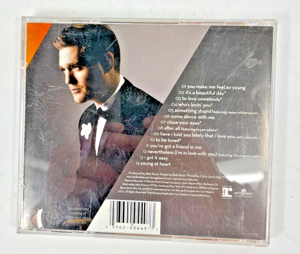 Michael Bublé To Be Loved Digital Audio CD Reprise Records 2013
