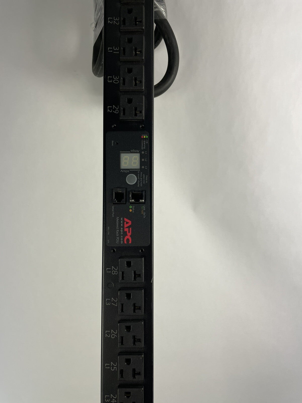 APC AP7892 Rack PDU Metered Zero 5.7kW 208V(42)5-20 10' Power Distribution Strip