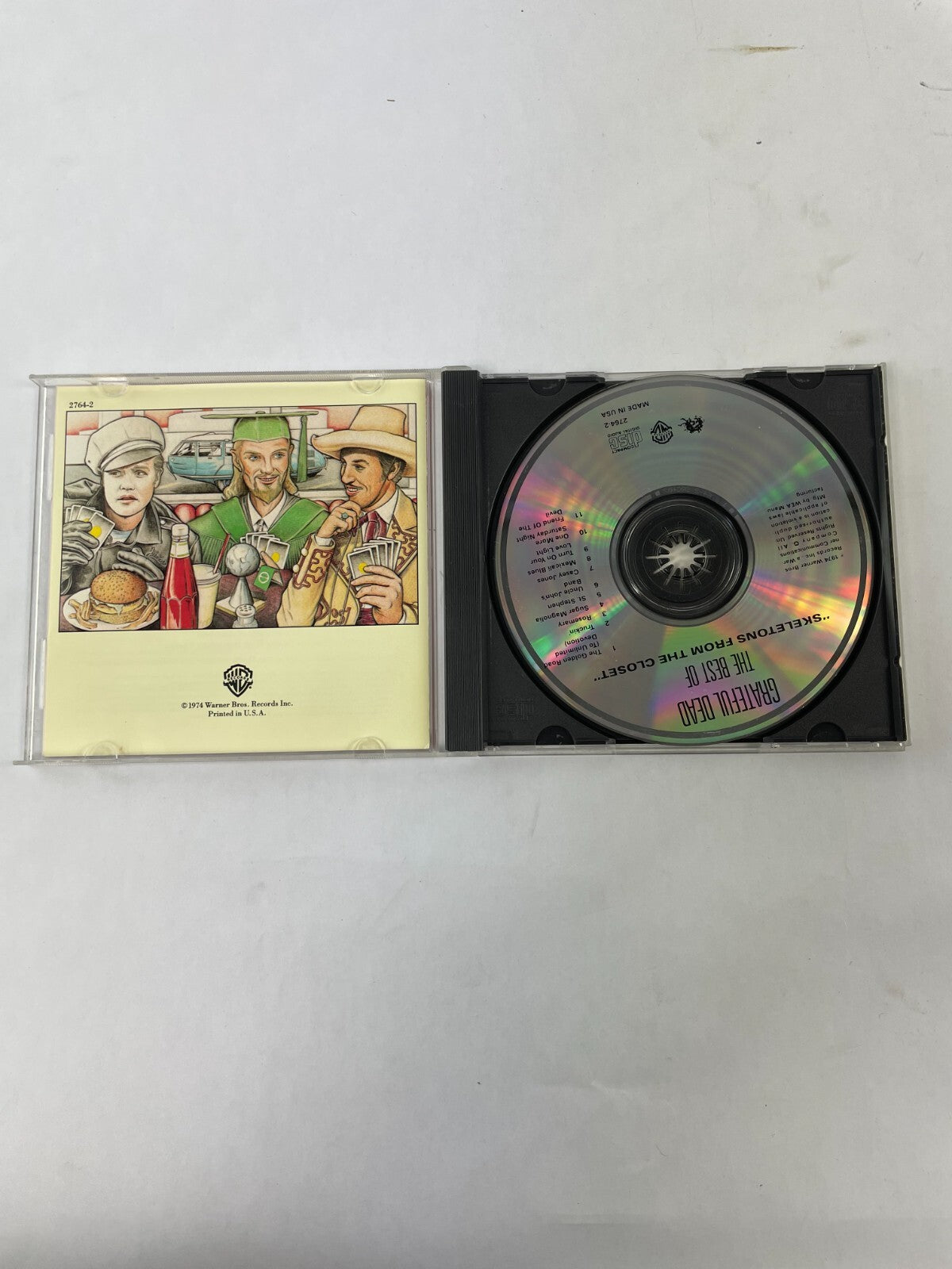 Grateful Dead The Best Of Skeltons From The Closet The Golden Road Truckin CD#73