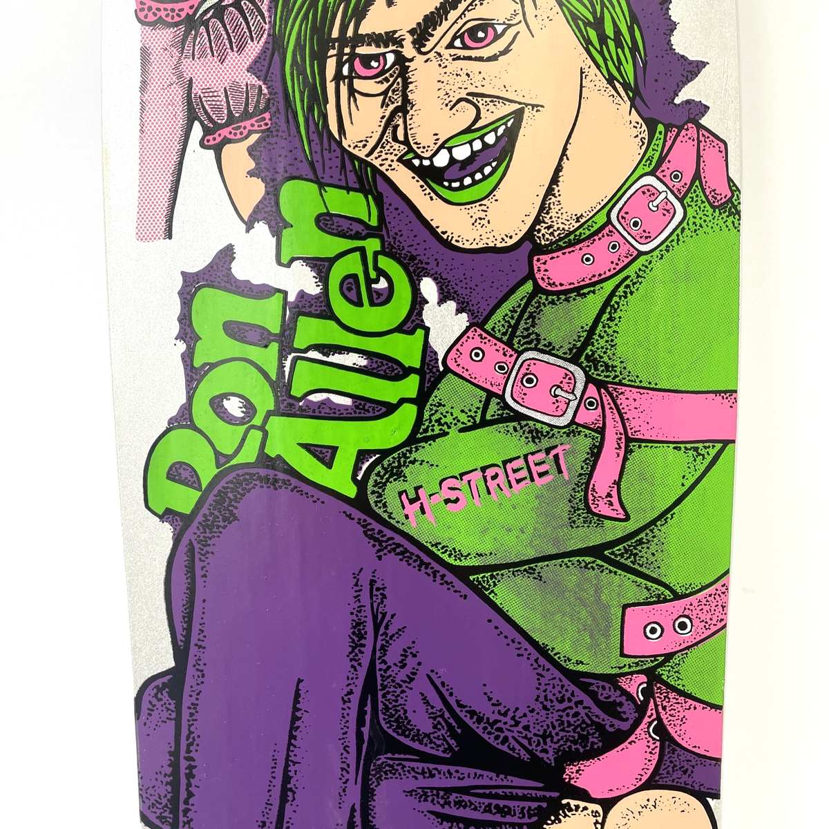RON ALLEN Original RE-Issue Deck H-Street Skateboards USA Made Watson Laminates