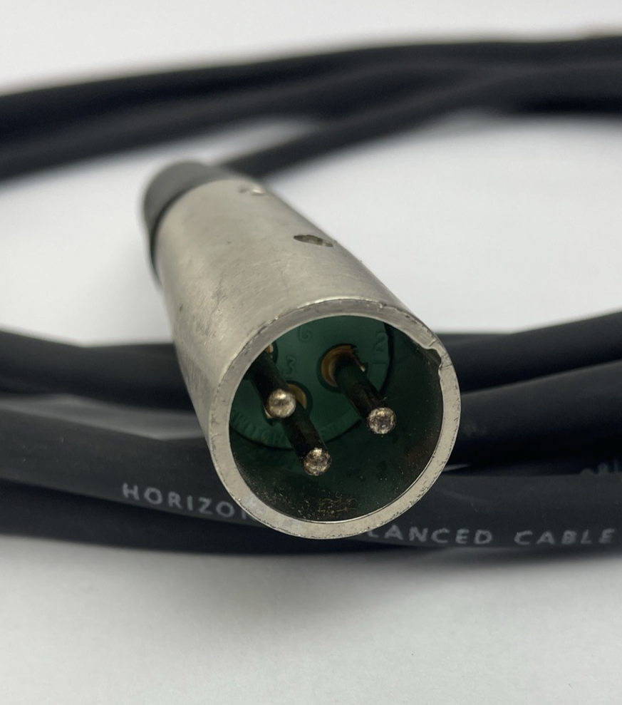10ft XLR 3-Pin Male to 1/4" Mono Plug Shielded Microphone Mic Audio Cable Cord