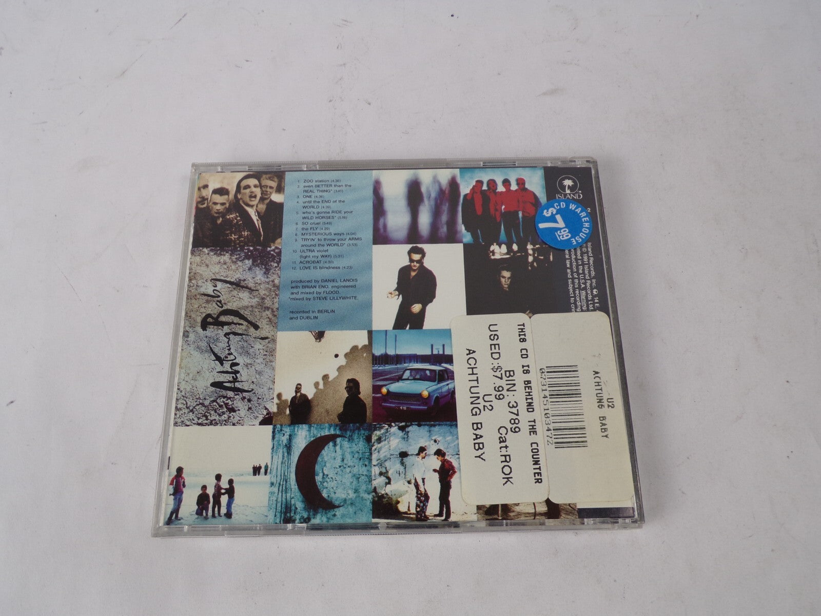 U2 Achtung Baby Zoo Station Even Better Than The Real Thing One Until The CD#41