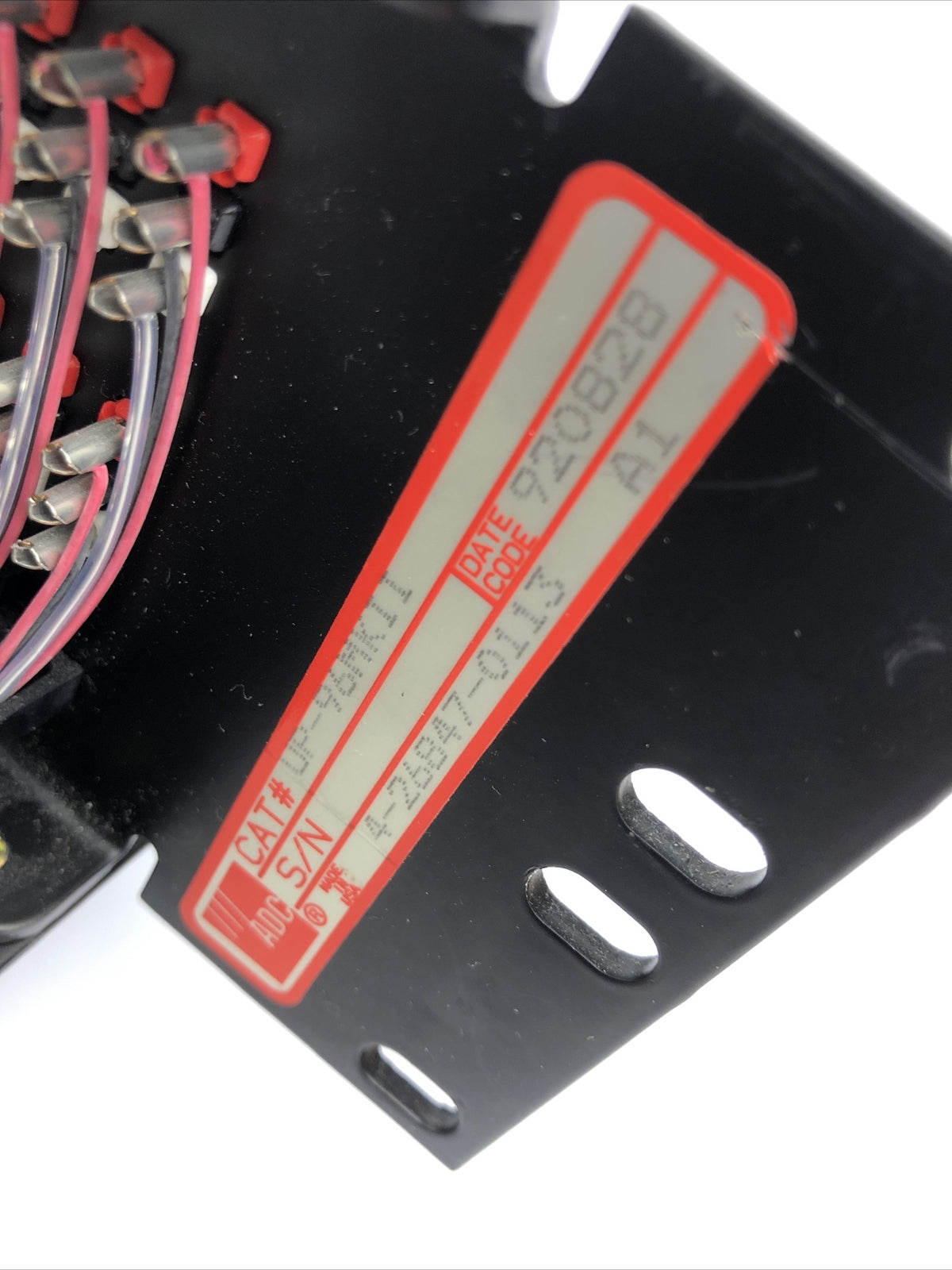 ADC 96 Bantam TT patchbay connected  to ADC UP-96NMKII  PPC RACKMOUNT PATCHBAY 3
