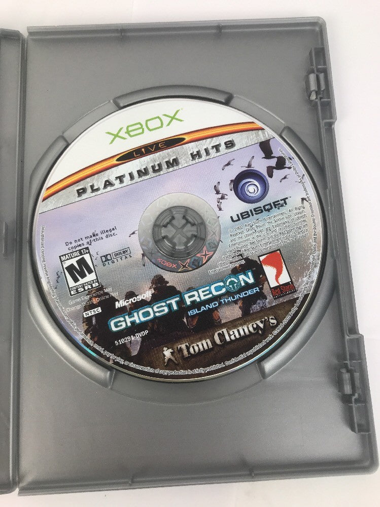 GHOST RECON ISLAND THUNDER Xbox Complete Mint Condition