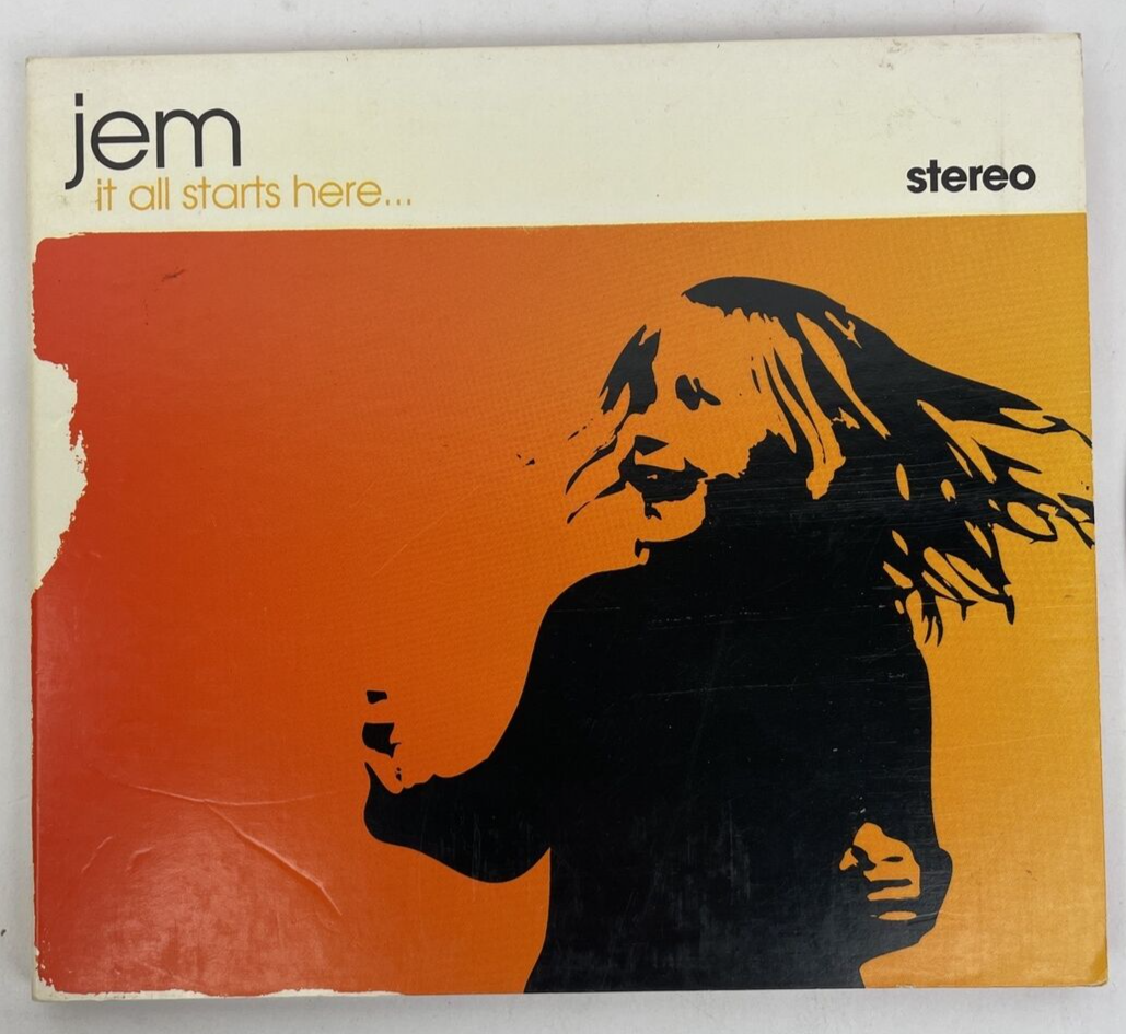 2 x Jem Sudio CD – It All Starts Here 2003 & Finally Woken 2005 - Trip Hop, Pop