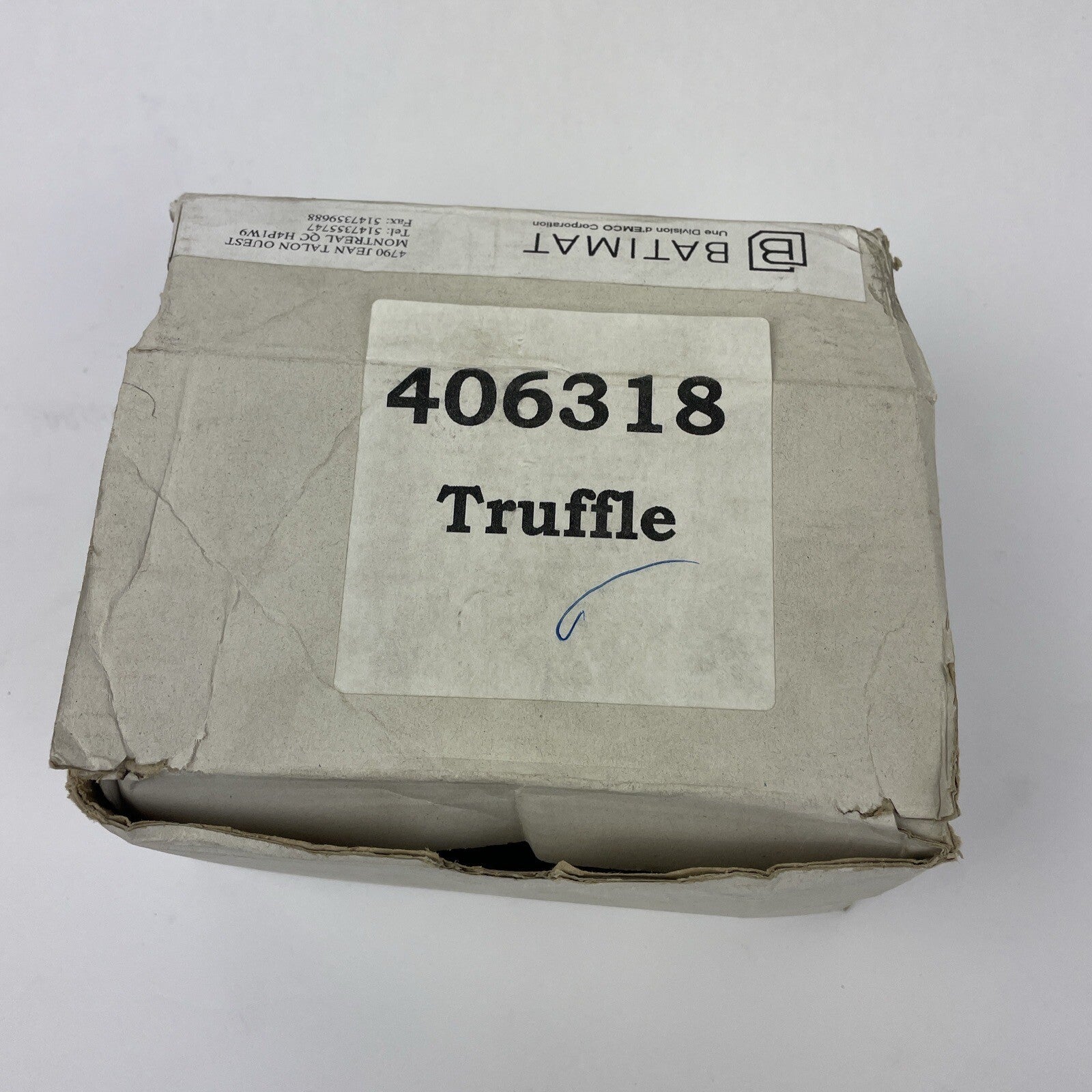 Blanco Model 406318 Basket Strainer Drain Assembly in Truffle NOS LOOK
