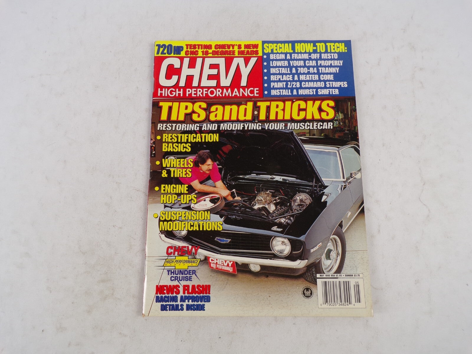 May 1995 Chevy High Performance Tips And Tricks Restoring And Modifying Your