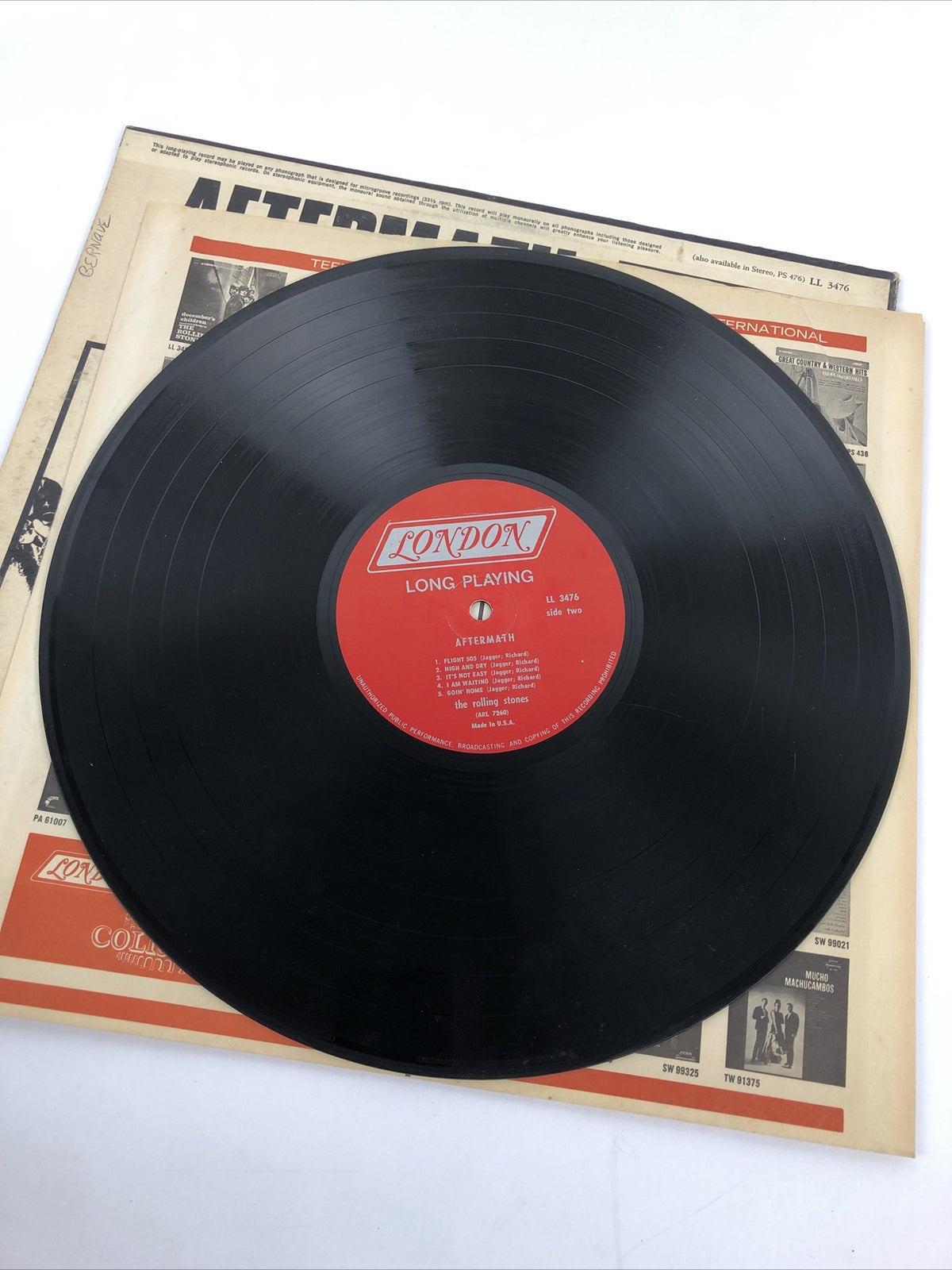 The Rolling Stones AFTERMATH original Mono LL 3476 LP