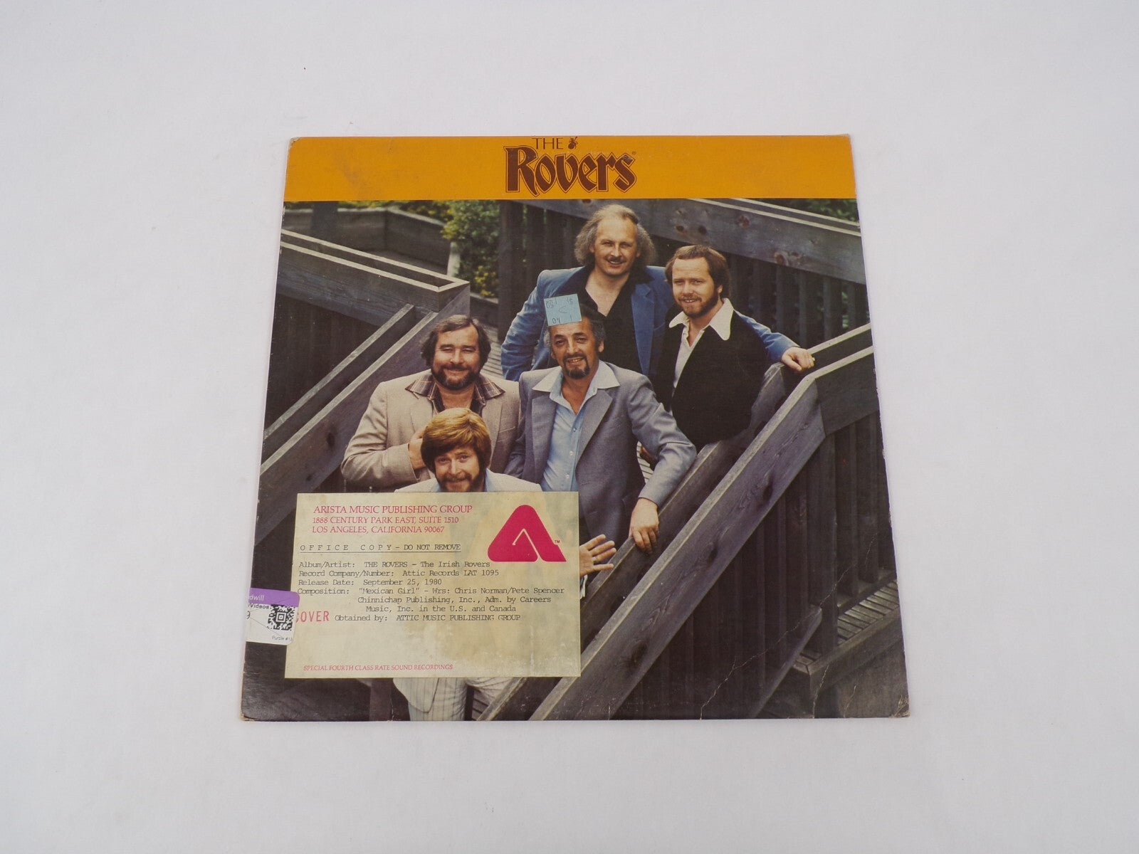 The Rovers Yo Yo Man Tara Fireflyte Mexican Girl Matchstick Men Vinyl Record