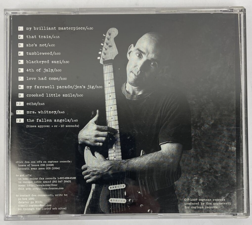Don Conoscenti - My Brilliant Masterpiece - Digital Audio Music CD, 1997      CD